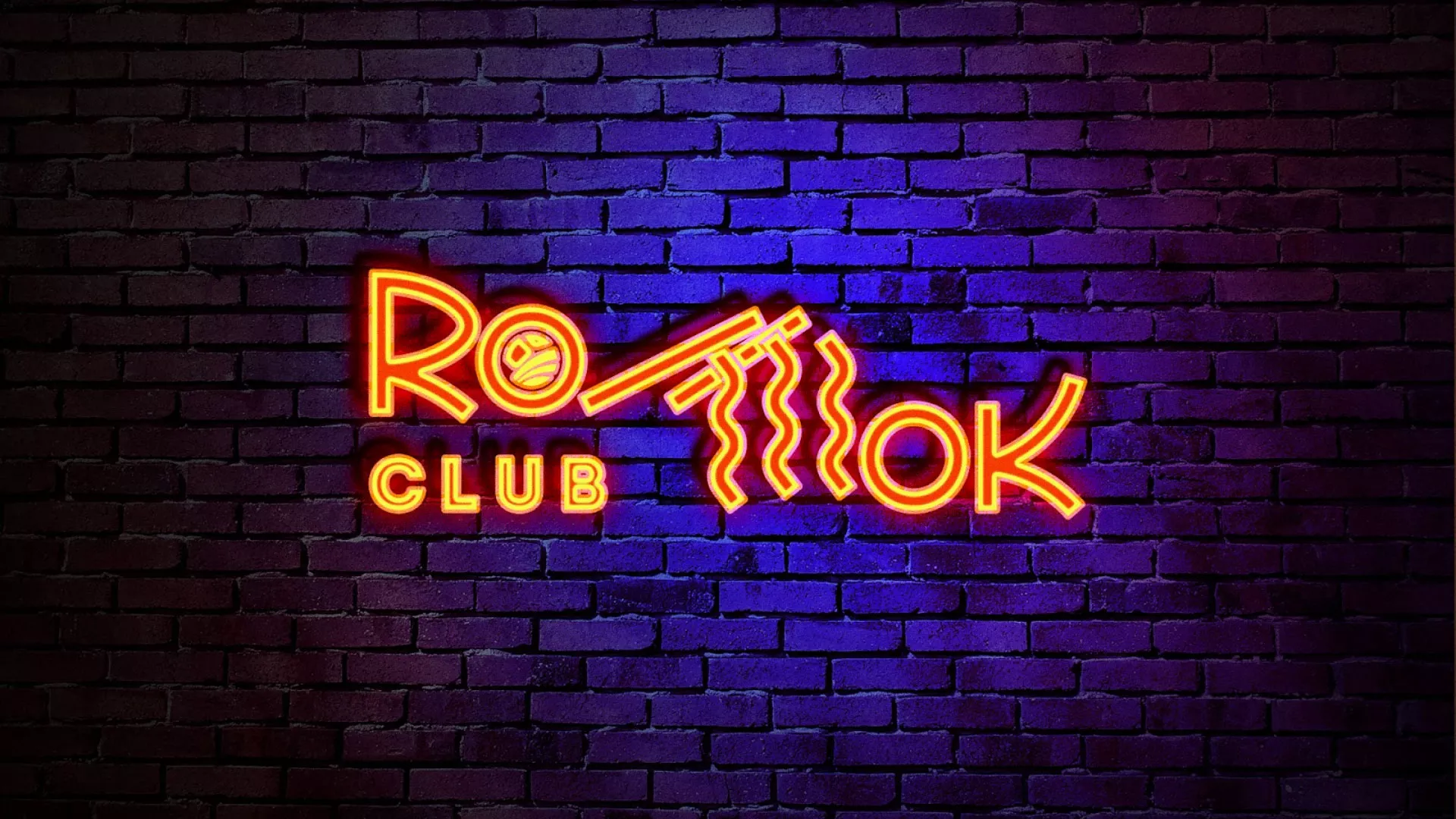 Разработка светящейся интерьерной вывески суши-бара «Roll Wok Club» в Орске Разработка светящейся интерьерной вывески суши-бара «Roll Wok Club» в Орске